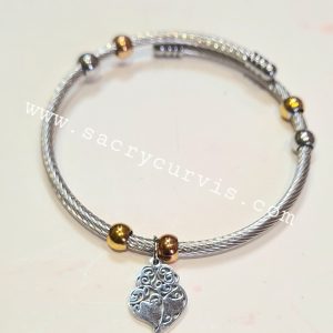 Pulsera acero rígida