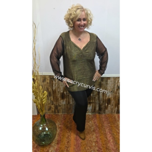 Blusa Fiesta. Talla 46/52
