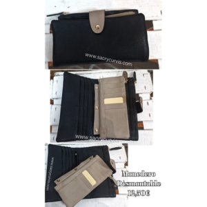 Monedero desmontable.  12'50€