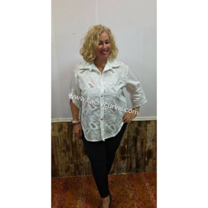 Camisa calada , talla 46/50