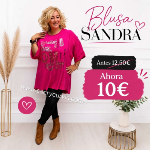 Blusa  Sandra ,talla 52/58